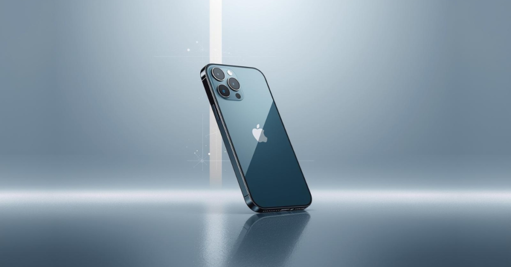 Apple iPhone 16 displayed on a modern surface, highlighting its refined design, improved performance, and updated features that matter to everyday users.