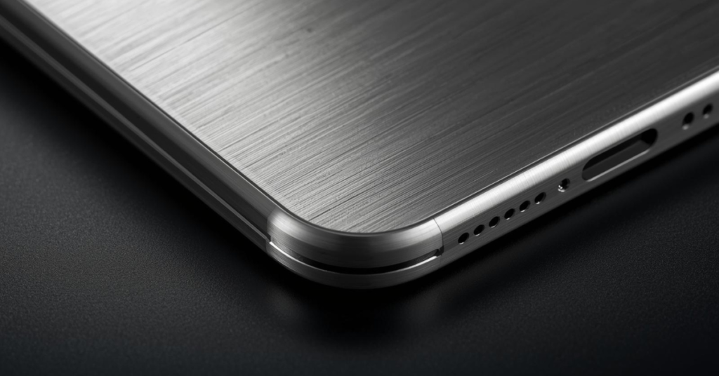 iPhone 17 Pro titanium frame design detail